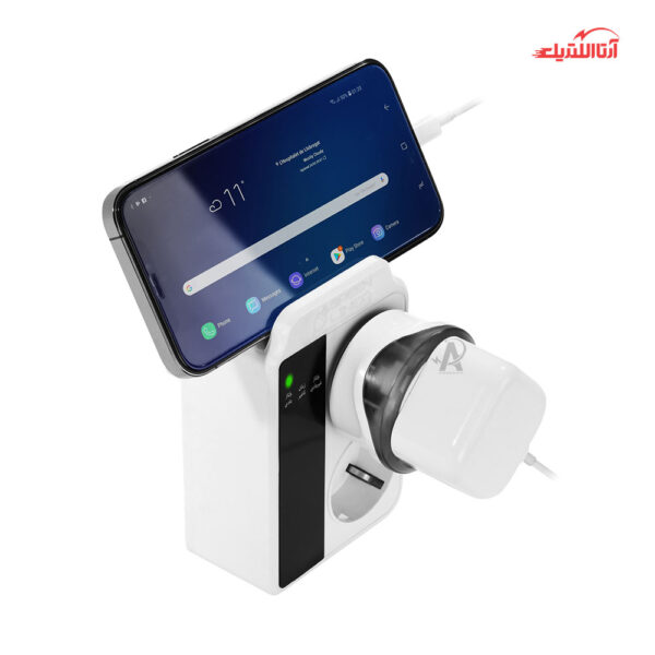 محافظ برق 2 خانه دوشاخه ای صوتی تصویری و کامپیوتر گرین مدل GLP102