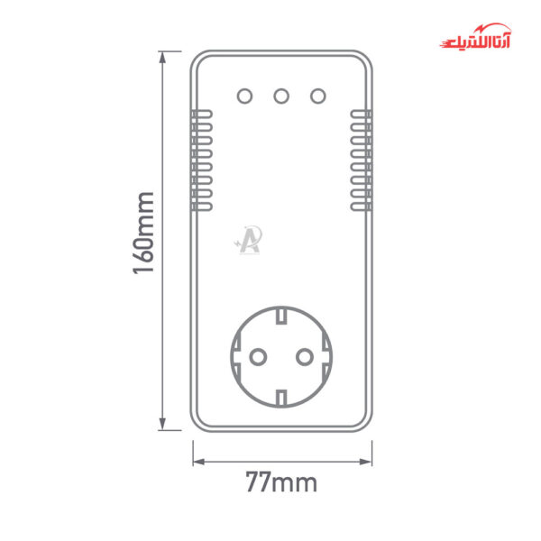 محافظ برق کولر گازی گرین مدل GLP161