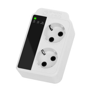 محافظ برق 2 خانه دوشاخه ای پکیج و ماشین لباسشویی گرین مدل GLP162