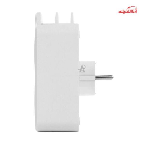 محافظ برق 2 خانه دو شاخه ای یخچال فریزر گرین مدل GLP162R