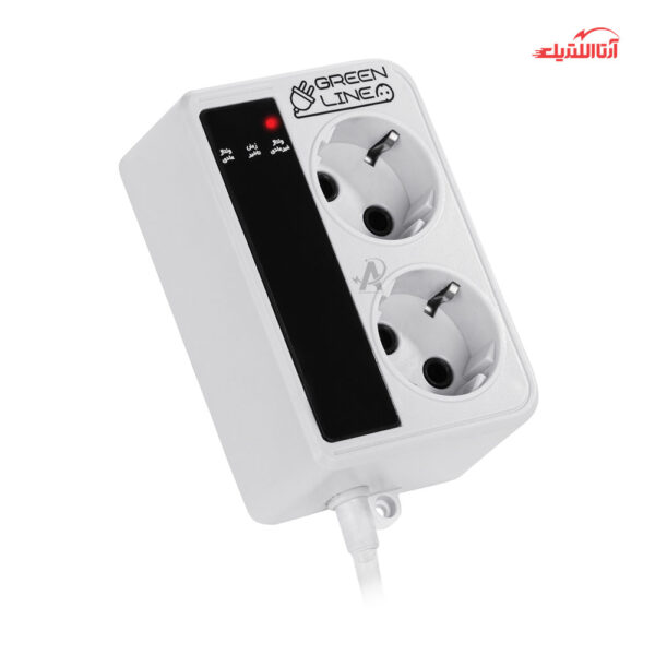 محافظ برق 2 خانه یخچال فریزر گرین مدل GLP162RW