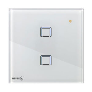 کلید لمسی هوشمند دو پل Zigbee نستک سری INNOVA کد NE5LS01XG2