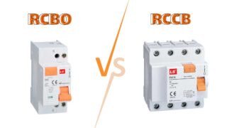 تفاوت کلید rccb و rcbo چیست؟ با جدول