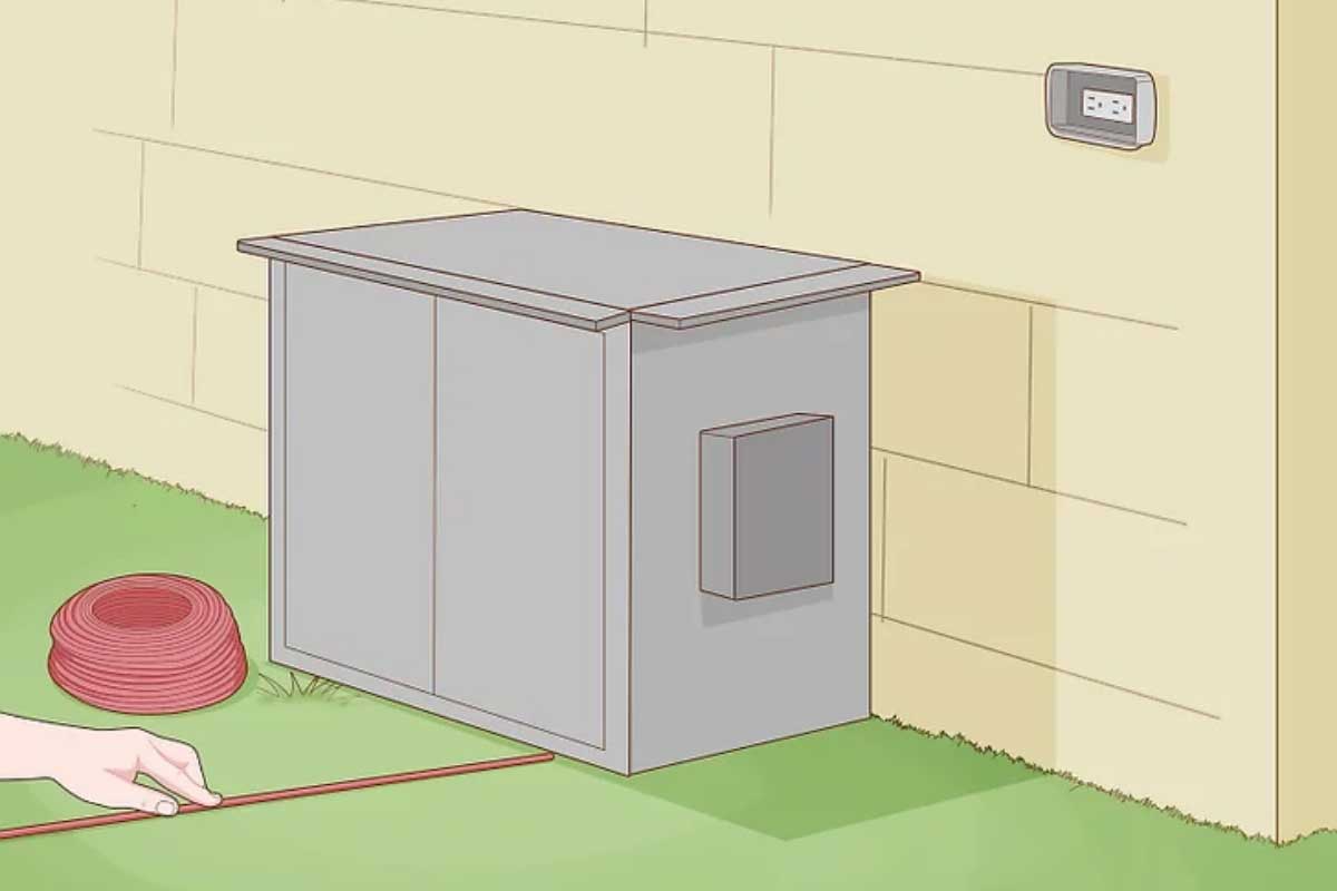 قدم اول در نصب چراغ دفنی: مشخص کردن محل نصب چراغ‌ها