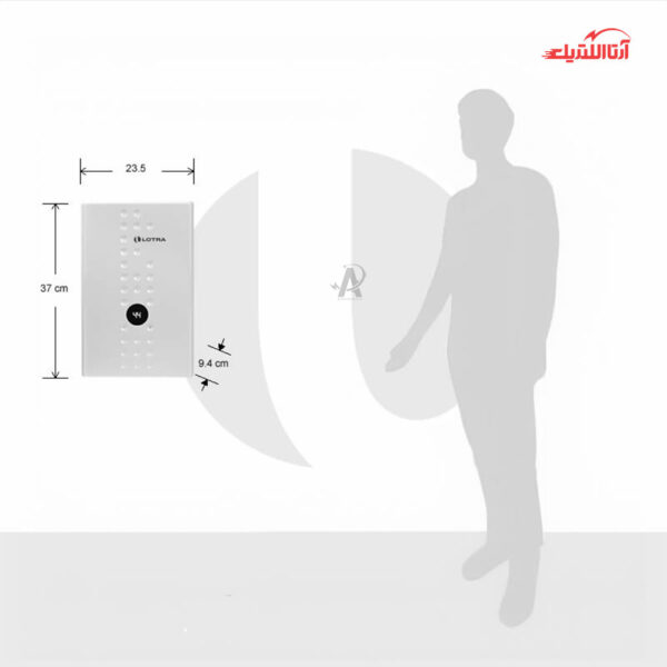 آبگرمکن برقی 9000 وات تک فاز لوترا مدل Flow E9