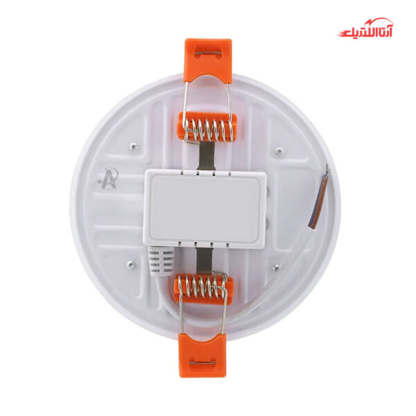 پنل سقفی گرد توكار 9 وات فول لایت فنر متغیر ZFR