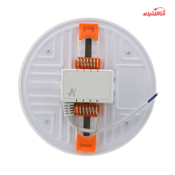 پنل سقفی گرد توكار 24 وات فول لایت فنر متغیر ZFR