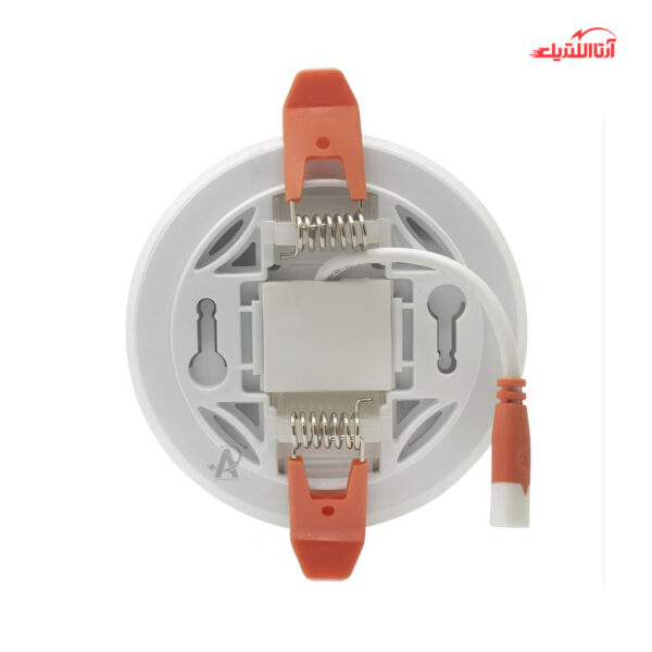 پنل سقفی گرد توكار 24 وات فول لایت فنر متغیر شی کاریزما مدل آروین