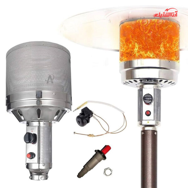 بخاری قارچی گازی فضای باز منگزی مدل MASH01