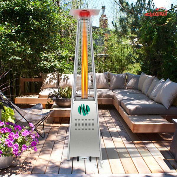 بخاری هرمی گازی فضای باز منگزی مدل MASH04