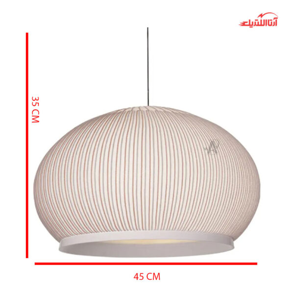 چراغ آویز 56 وات ریموت دار سه حالته ستاره شمال مدل TS63