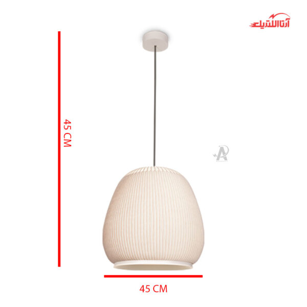 چراغ آویز 80 وات ریموت دار سه حالته ستاره شمال مدل TS64