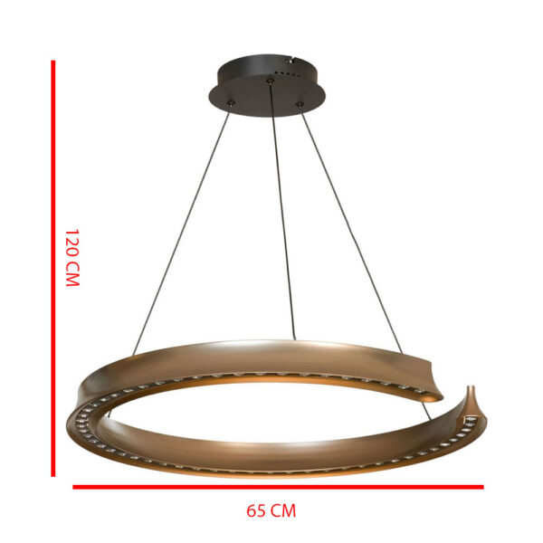 چراغ آویز 40 وات ستاره شمال مدل KD32