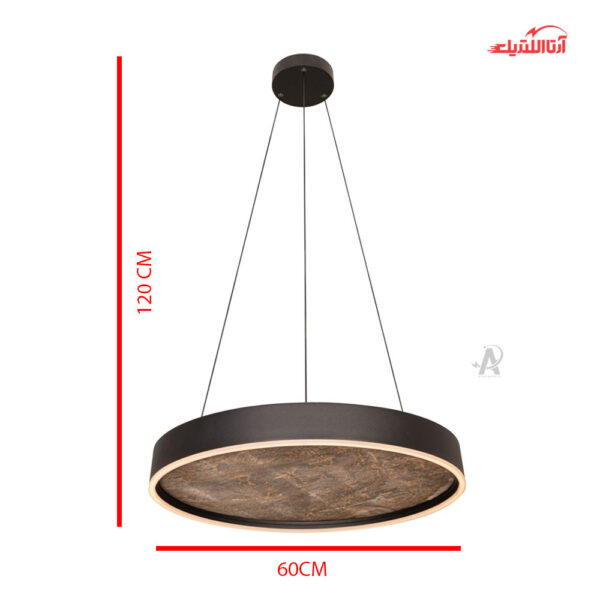 چراغ آویز 85 وات سه حالته ستاره شمال مدل MH10