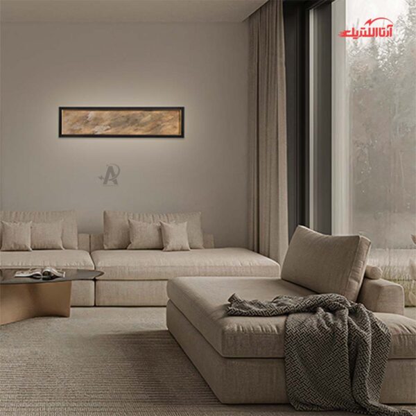 چراغ دیواری 55 وات ریموت دار سه حالته ستاره شمال مدل MH2