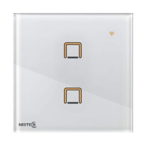 کلید لمسی هوشمند دو پل ترکیبی RF نستک سری INNOVA کد NE4MS01XG1