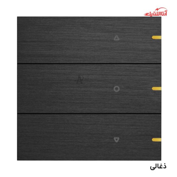 کلید پوش باتن هوشمند پرده Zigbee نستک سری TRONE کد TR5CSALXG2