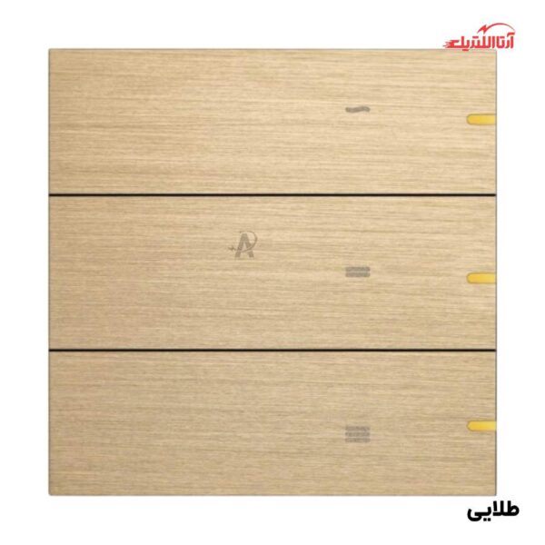 کلید پوش باتن هوشمند کولر آبی Zigbee نستک سری TRONE کد TR5ACALXG3