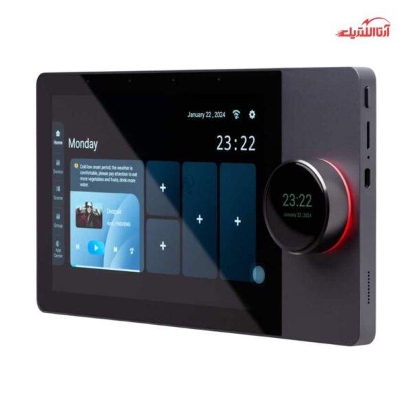 کنترل پنل لمسی 6 اینچ همراه با موزیک پلیر نستک