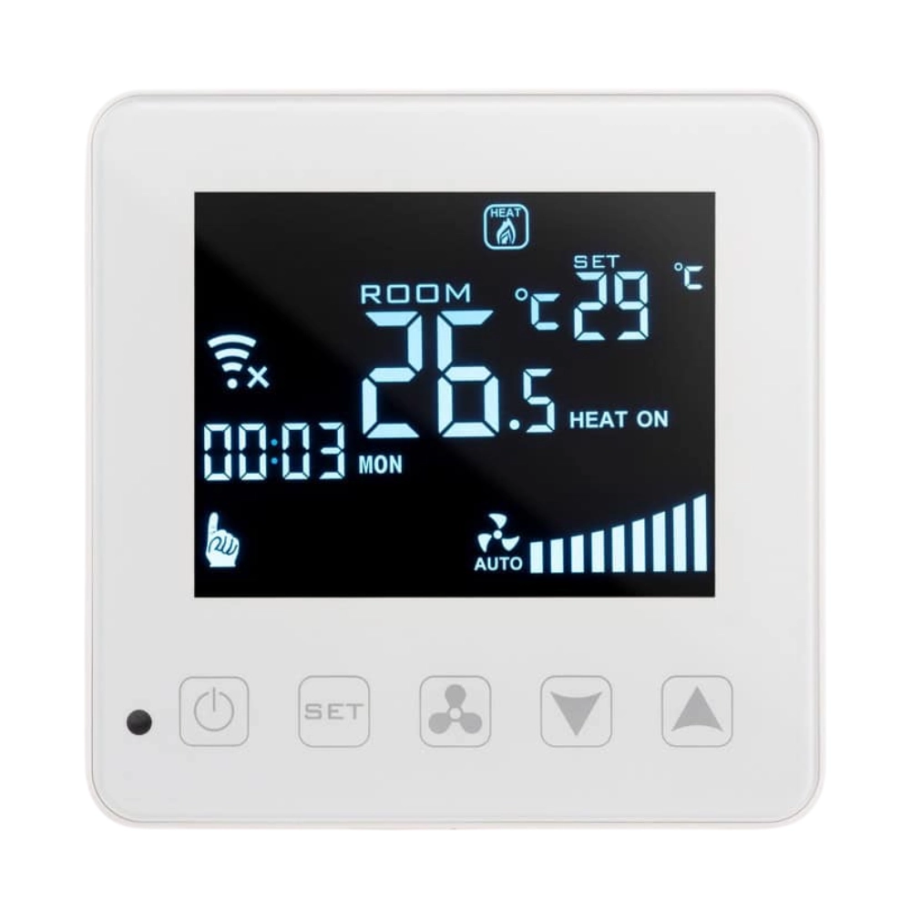 ترموستات هوشمند لمسی با کنترل IR نستک سری AirNest مدل HY08AC