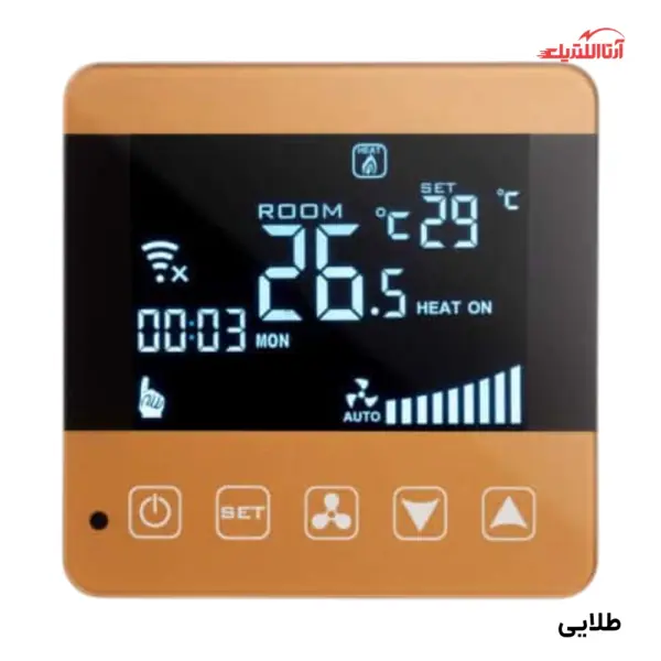 ترموستات هوشمند لمسی WiFi Tuya نستک سری AirNest مدل HY08AC