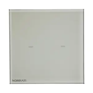 کلید لمسی ساده دو پل نوراتی