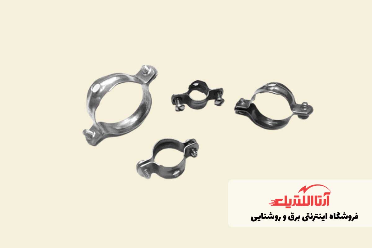بست لوله گذاری برق در ساختمان