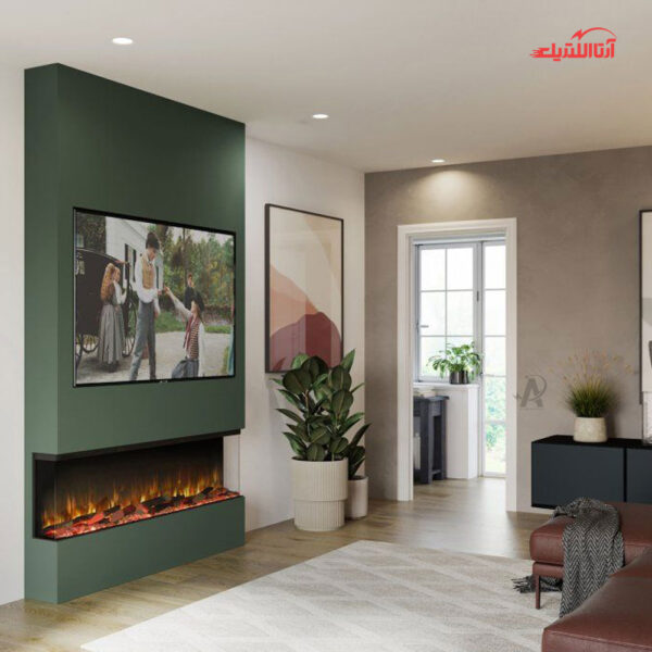 شومینه برقی سه بعدی اچ بی کد 3D-100