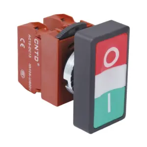 شستی دوبل چراغ‌دار CNTD کد C2PND