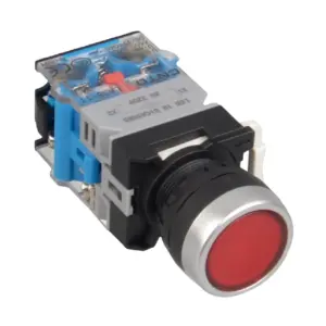 شاستی استارت چراغ دار 220 ولت CNTD مدل LA38-11PND