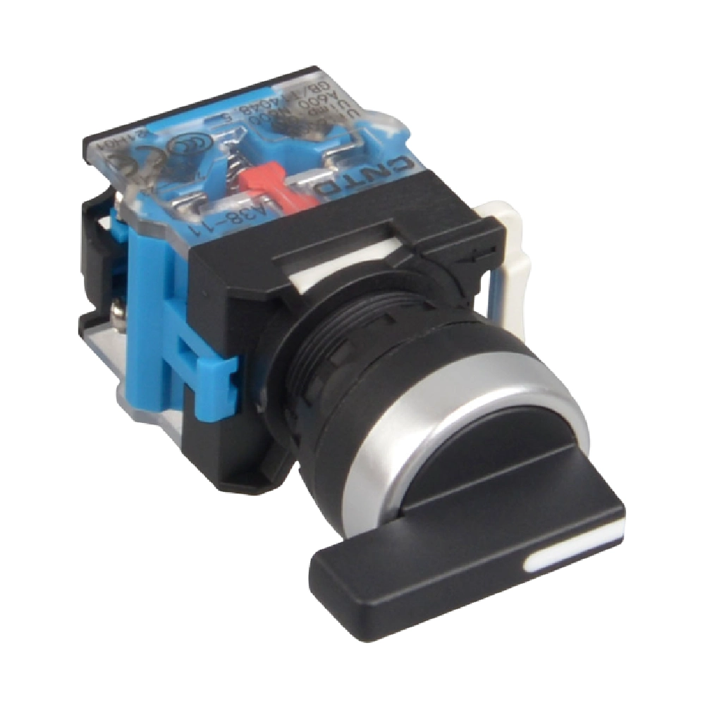 کلید فرمان دو طرفه دسته کوتاه استارتی CNTD مدل LA38-20X33Q3