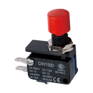میکروسوئیچ فشاری با مهره نصبی CNTD مدل CMV10P-D