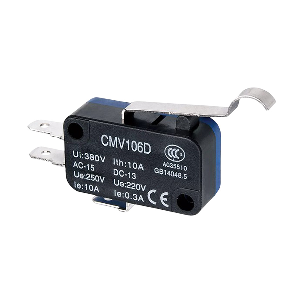 میکروسوئیچ اهرمی با سر منحنی CNTD مدل CMV106D