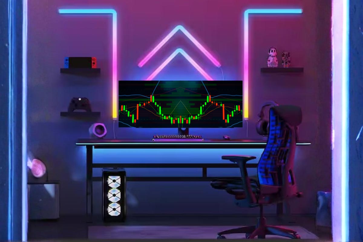 بیم لایت برای نورپردازی اتاق ترید