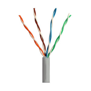 کابل تلفن چهار زوج 0.6 هوایی مغان کلاف صد متری