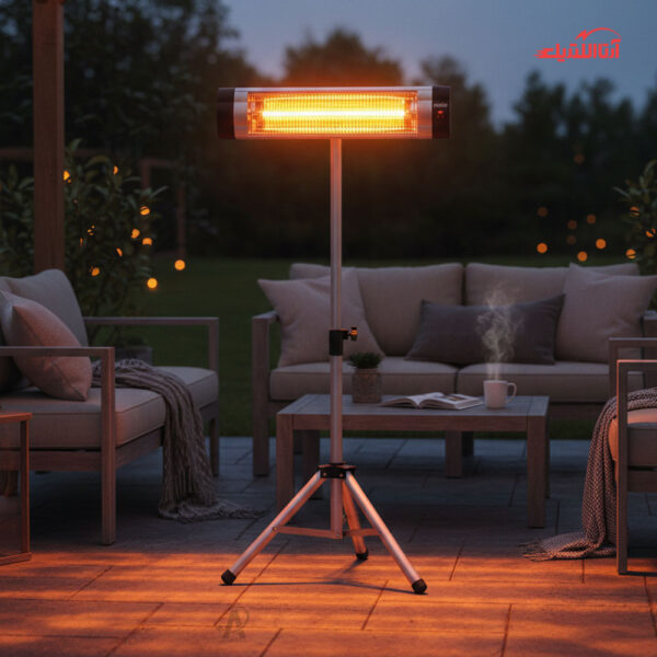 بخاری برقی 3000 وات فضای باز اگزیدو مدل EOH-2466