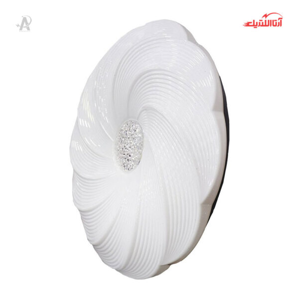 چراغ سقفی روکار 80  وات سه‌ حالته فانتزی شی ‌کاریزما مدل مهتاب کد 021