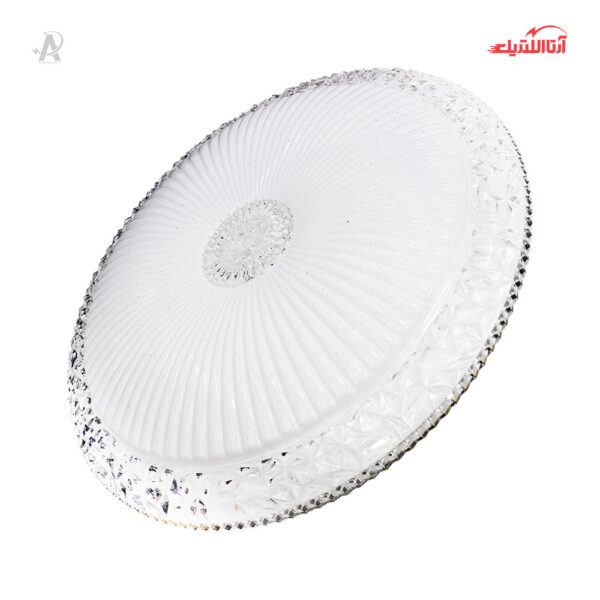 چراغ سقفی روکار 80 وات سه حالته فانتزی شی کاریزما مدل مهتاب کد 015