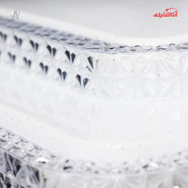 چراغ سقفی روکار 180 وات سه حالته فانتزی شی کاریزما مدل مهتاب کد 013