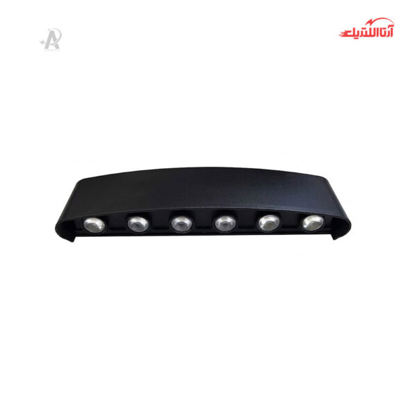 چراغ دیواری دکوراتیو 12 در 1 وات دو طرفه ZFR مدل قطاری