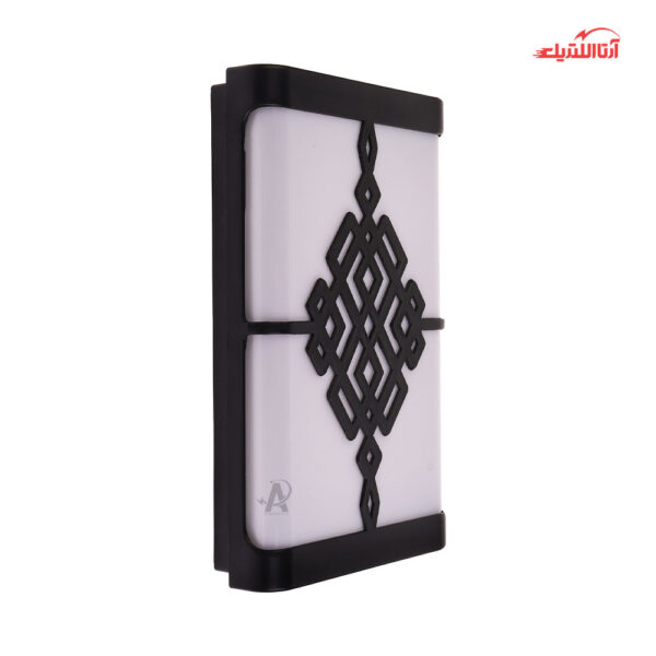چراغ دیواری مستطیل روکار 24 وات شی کاریزما مدل آذین