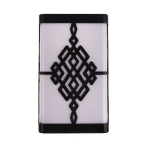 چراغ دیواری مستطیل روکار 24 وات شی کاریزما مدل آذین