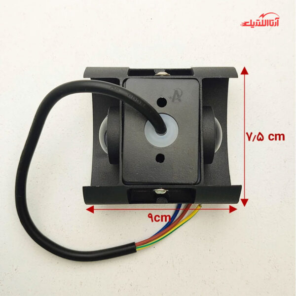چراغ دیواری دکوراتیو 2 در 2 وات دو طرفه ZFR مدل قطاری
