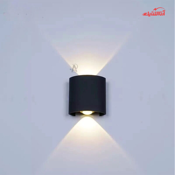 چراغ دیواری دکوراتیو 2 در 2 وات دو طرفه ZFR مدل قطاری