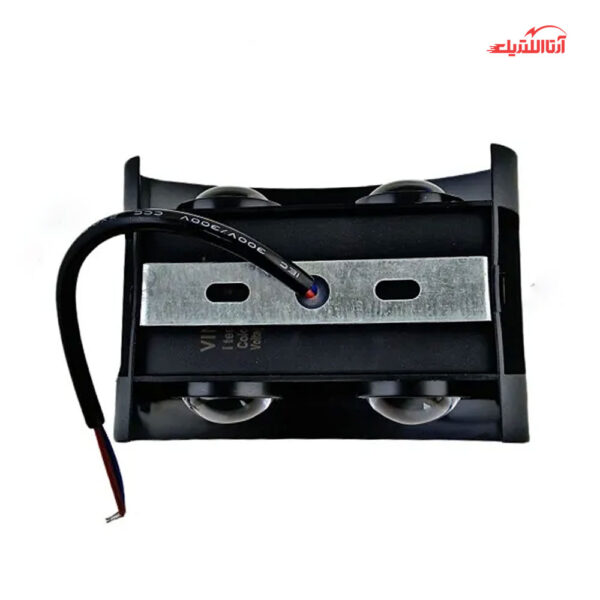 چراغ دیواری دکوراتیو 4 در 2 وات دو طرفه ZFR مدل قطاری