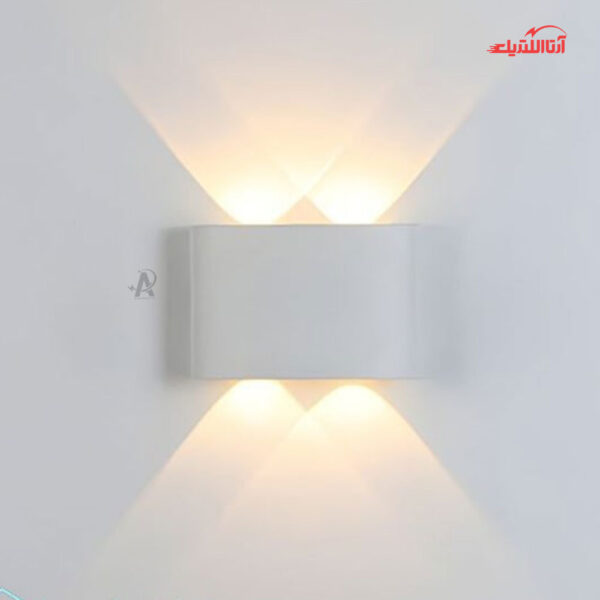 چراغ دیواری دکوراتیو 8 وات دو طرفه ZFR مدل قطاری