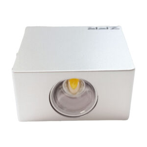 چراغ دیواری دچراغ دیواری دکوراتیو 2 در 1 وات دو طرفه مربع ZFRکوراتیو 1 وات یکطرفه مربع ZFR