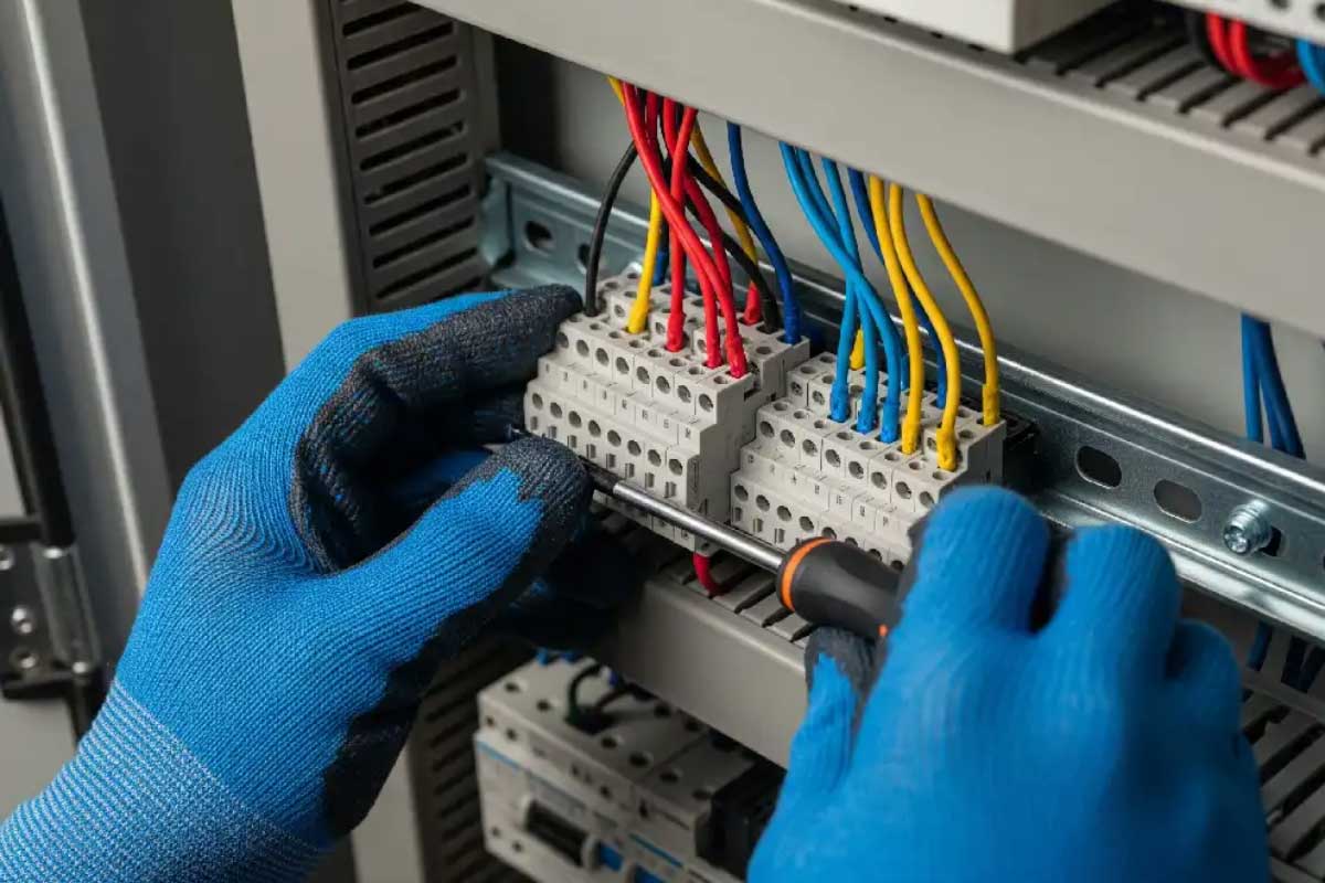 معرفی انواع سایز ترمینال برق