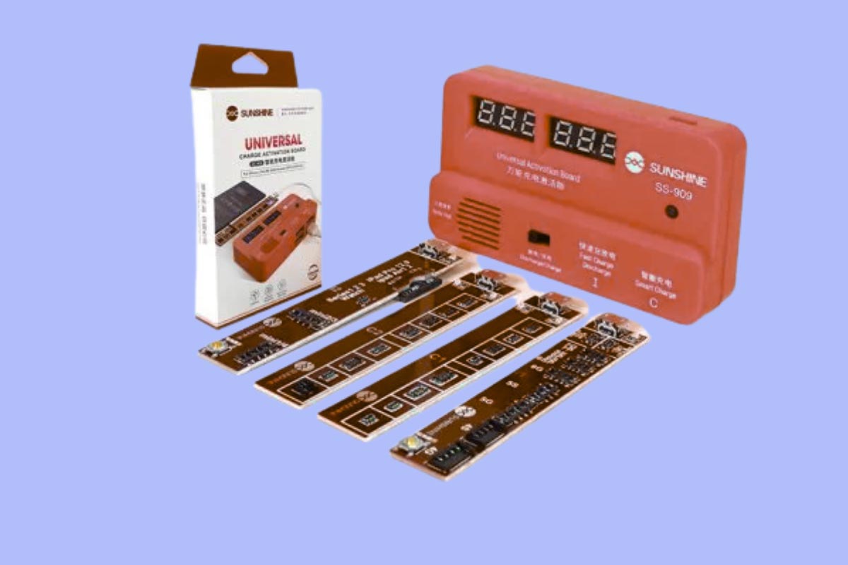 تستر و شوک دهنده باتری برای تعمیر موبایل