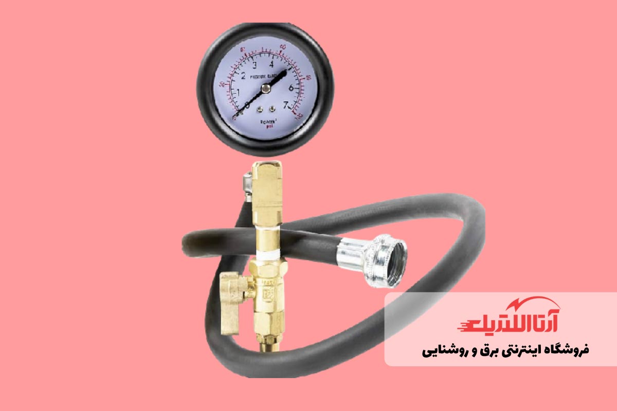گیج فشار برای لوله کشی آب ساختمان